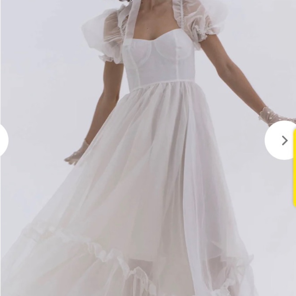 Selkie Silk Ivory Ritz Gown
